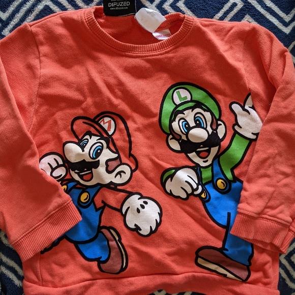 Zara Super Mario Crewneck - Picture 1 of 3
